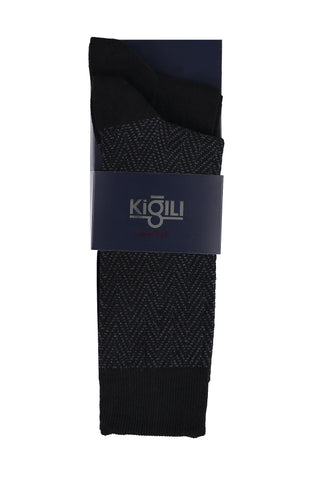  İndigo 2'li Desenli Çorap Seti