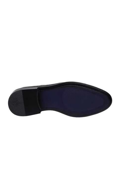 Siyah BURNU ZIMBALI KLASİK AYAKKABI