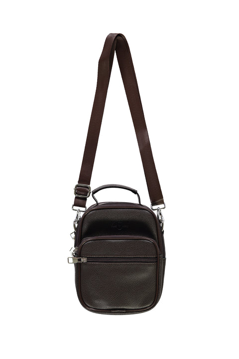 Koyu Kahve Küçük El Çantası