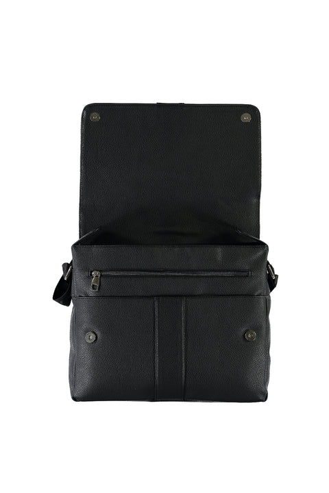 Siyah Postacı Çantası