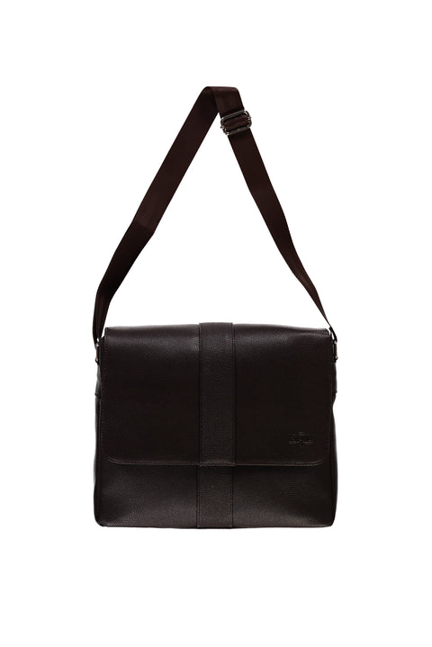 Koyu Kahve Postacı Çantası