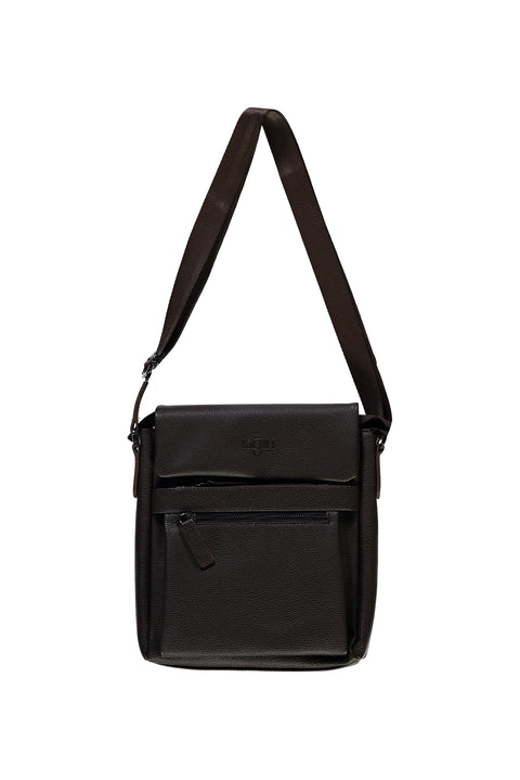 Koyu Kahve Postacı Çantası