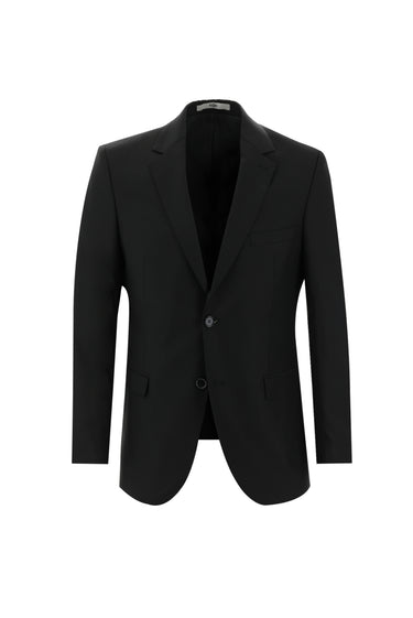 Siyah Relaxed Fit Rahat Kesim Klasik Takım Elbise