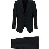Siyah 7 Drop Slim Fit Dar Kesim Takım Elbise