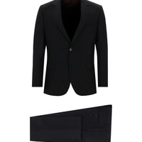 Siyah 7 Drop Slim Fit Dar Kesim Takım Elbise