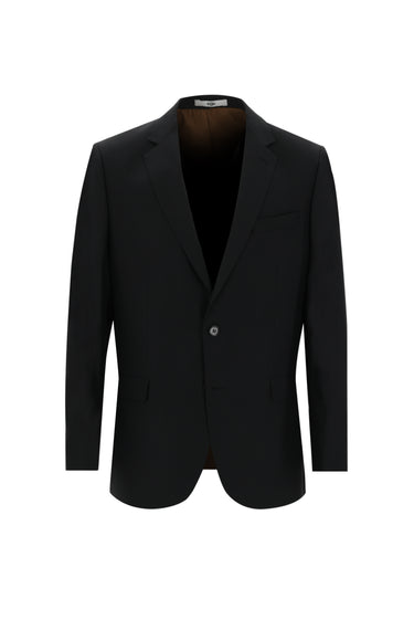 Siyah Relaxed Fit Rahat Kesim Klasik Takım Elbise