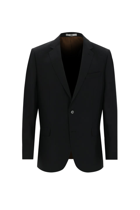 Siyah 6 Drop Regular Fit Standart Kesim Takım Elbise