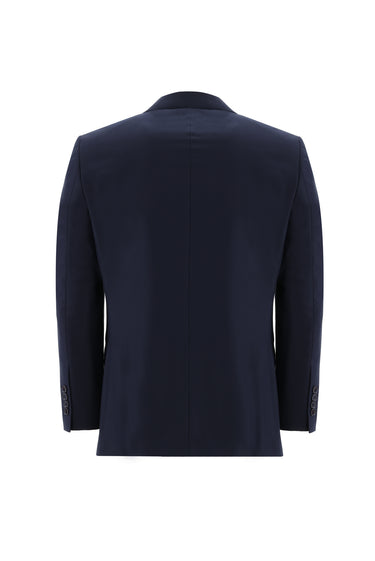 Koyu Lacivert Relaxed Fit Rahat Kesim Klasik Takım Elbise