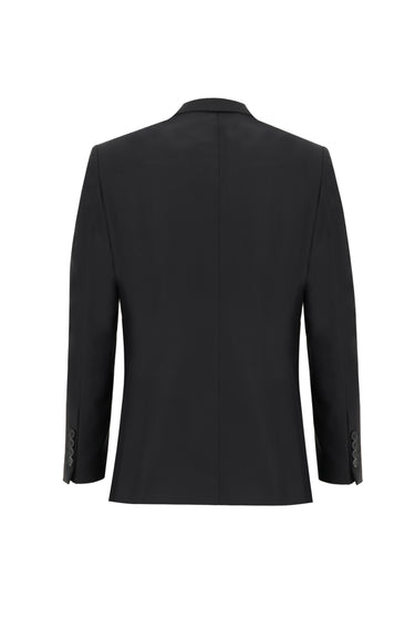 Siyah Regular Fit Klasik Takım Elbise