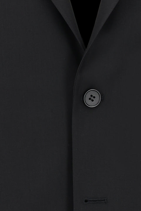 Siyah 7 Drop Slim Fit Dar Kesim Takım Elbise