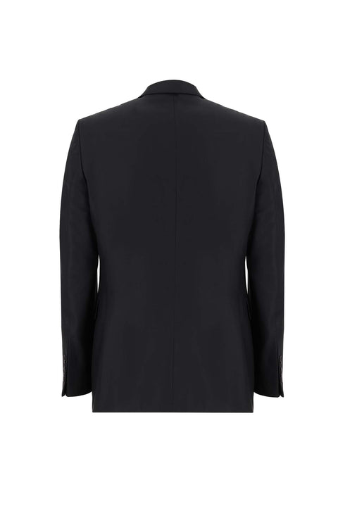 Siyah 7 Drop Slim Fit Dar Kesim Takım Elbise