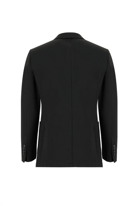 Black 7 Drop Slim Fit Narrow Cut Suit