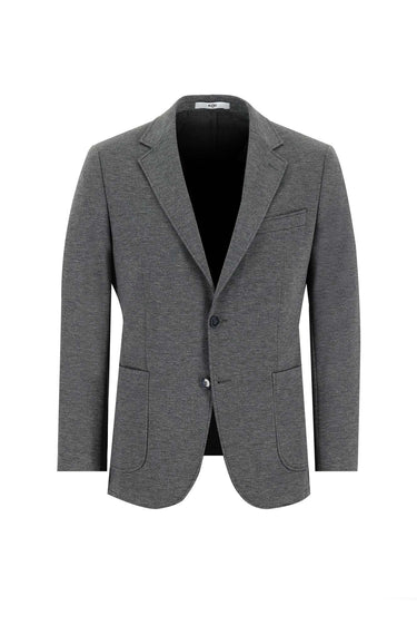 Orta Gri Slim Fit Dar Kesim Klasik Takım Elbise
