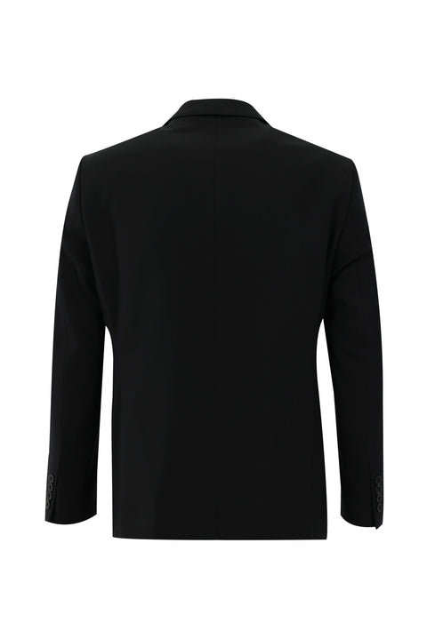 Siyah 7 Drop Slim Fit Dar Kesim Takım Elbise