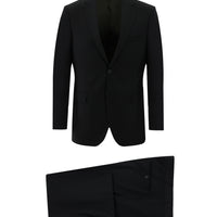 Siyah Regular Fit Klasik Takım Elbise