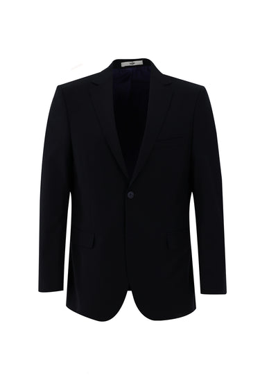 Koyu Lacivert Slim Fit Dar Kesim Klasik Takım Elbise