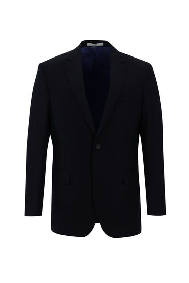 Koyu Lacivert Slim Fit Dar Kesim Klasik Takım Elbise