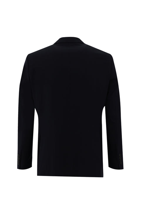 Koyu Lacivert 7 Drop Slim Fit Dar Kesim Takım Elbise