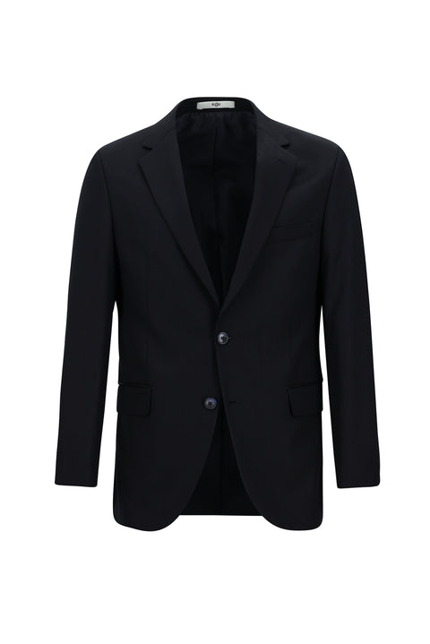 Koyu Lacivert 4 Drop Relaxed Fit Rahat Kesim Takım Elbise