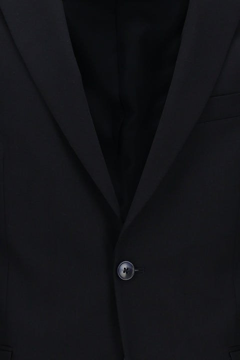 Koyu Lacivert 7 Drop Slim Fit Dar Kesim Takım Elbise