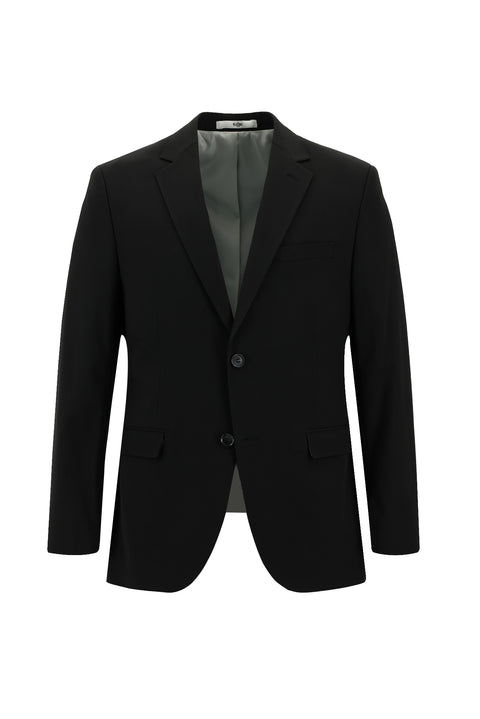 Siyah 7 Drop Slim Fit Dar Kesim Takım Elbise