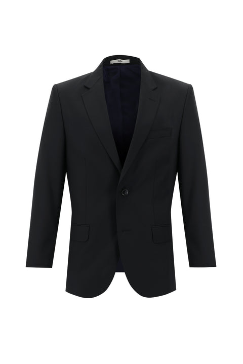 Black 7 Drop Slim Fit Narrow Cut Suit