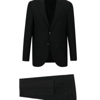Siyah 7 Drop Slim Fit Dar Kesim Takım Elbise