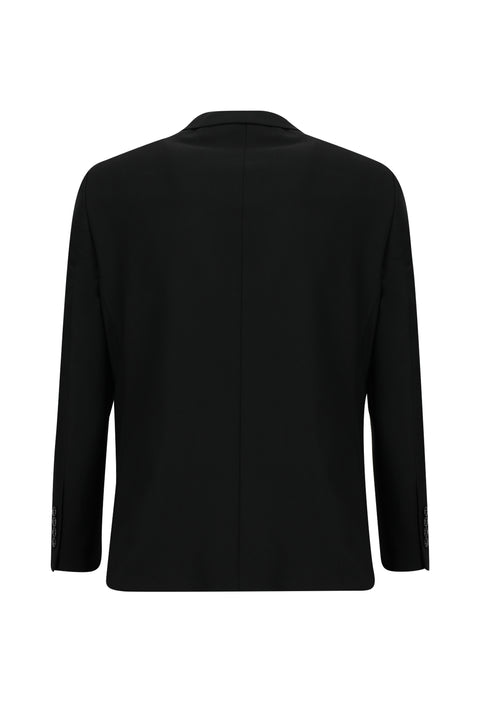 Siyah 7 Drop Slim Fit Dar Kesim Takım Elbise
