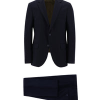 Koyu Lacivert 7 Drop Slim Fit Dar Kesim Takım Elbise
