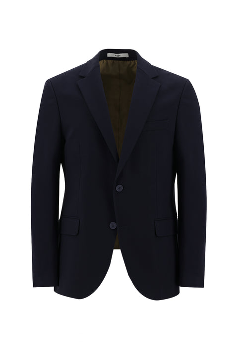 Koyu Lacivert 7 Drop Slim Fit Dar Kesim Takım Elbise