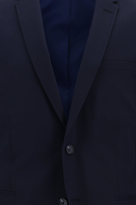 Koyu Lacivert 7 Drop Super Slim Fit Eksra Dar Kesim Fit Takım Elbise