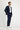  Açık Lacivert Super Slim Fit Ekstra Dar Kesim Klasik Takım Elbise