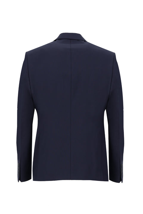 Koyu Lacivert 7 Drop Slim Fit Dar Kesim Takım Elbise