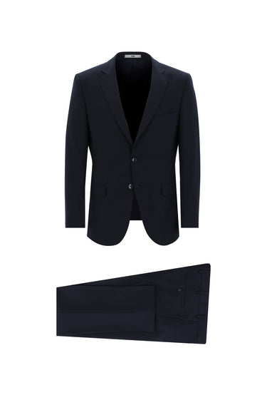 Koyu Lacivert Klasik Takım Elbise