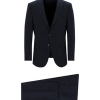 Koyu Lacivert 4 Drop Relaxed Fit Rahat Kesim Takım Elbise