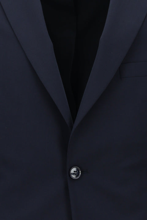 Dark Navy 6 Drop Regular Fit Standard Cut Wool Suit