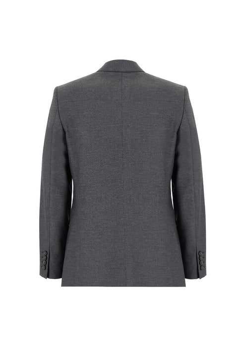 Koyu Füme 4 Drop Relaxed Fit Rahat Kesim Yünlü Takım Elbise