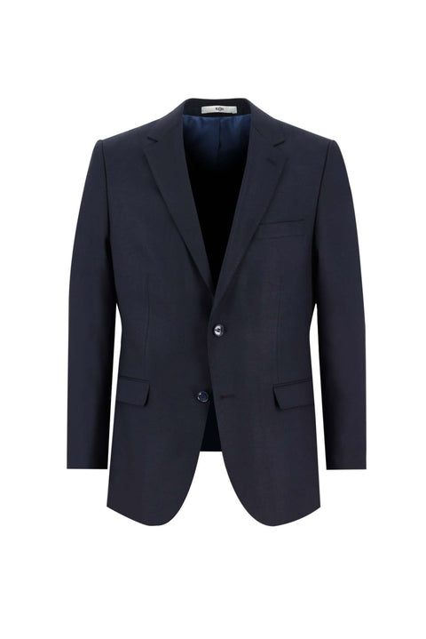 Dark Navy 7 Drop Slim Fit Narrow Cut Wool Suit