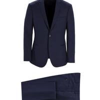 Koyu Lacivert 7 Drop Super Slim Fit Eksra Dar Kesim Takım Elbise