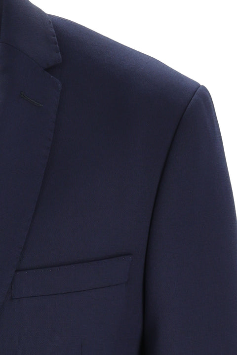 Koyu Lacivert 7 Drop Super Slim Fit Eksra Dar Kesim Takım Elbise