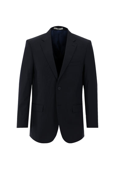 Siyah Relaxed Fit Rahat Kesim Klasik Takım Elbise