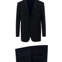 Koyu Lacivert Relaxed Fit Rahat Kesim Klasik Takım Elbise