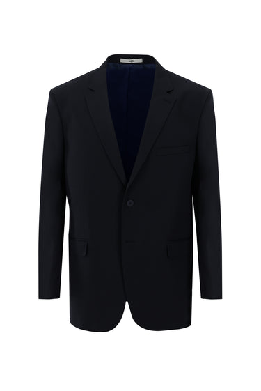 Koyu Lacivert Relaxed Fit Rahat Kesim Klasik Takım Elbise