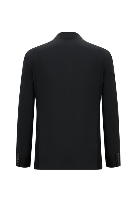 Siyah 6 Drop Regular Fit Standart Kesim Takım Elbise