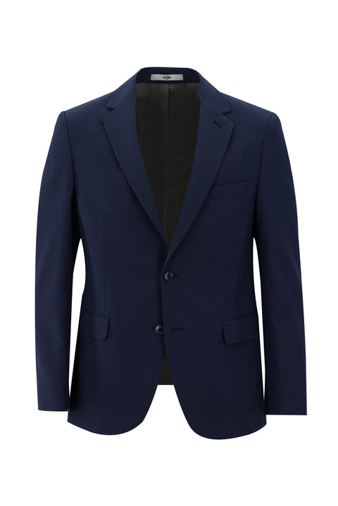 Açık Lacivert 7 Drop Slim Fit Dar Kesim Kuşgözü Takım Elbise