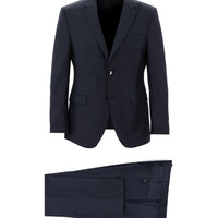 Koyu Füme Slim Fit Dar Kesim Takım Elbise