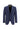  Açık Lacivert Slim Fit Dar Kesim Ekose Takım Elbise