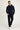 Siyah Slim Fit Dar Kesim Desenli Likralı Kanvas / Chino Pantolon