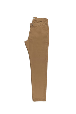  Taba 4 Drop Relaxed Fit Rahat Kesim Desenli Likralı Kanvas / Chino Pantolon