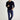 Orta Lacivert Slim Fit Dar Kesim Likralı Denim Pantolon